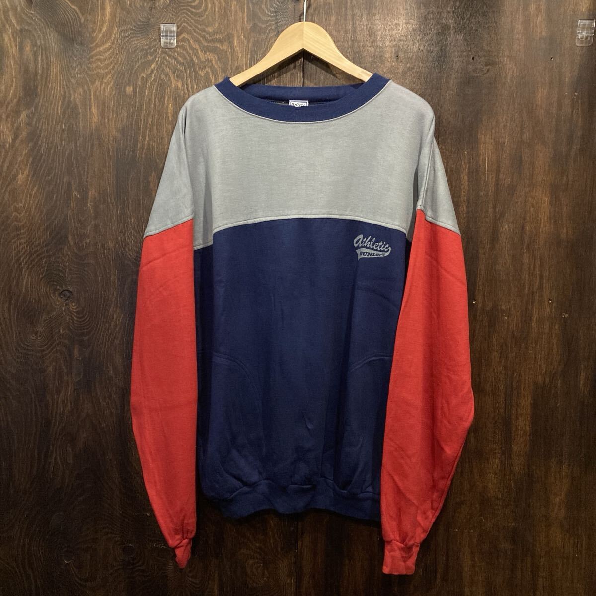 アメリカ古着 90s Dunlop ダンロップ スウェット トレーナー Mサイズ USA古着拍卖