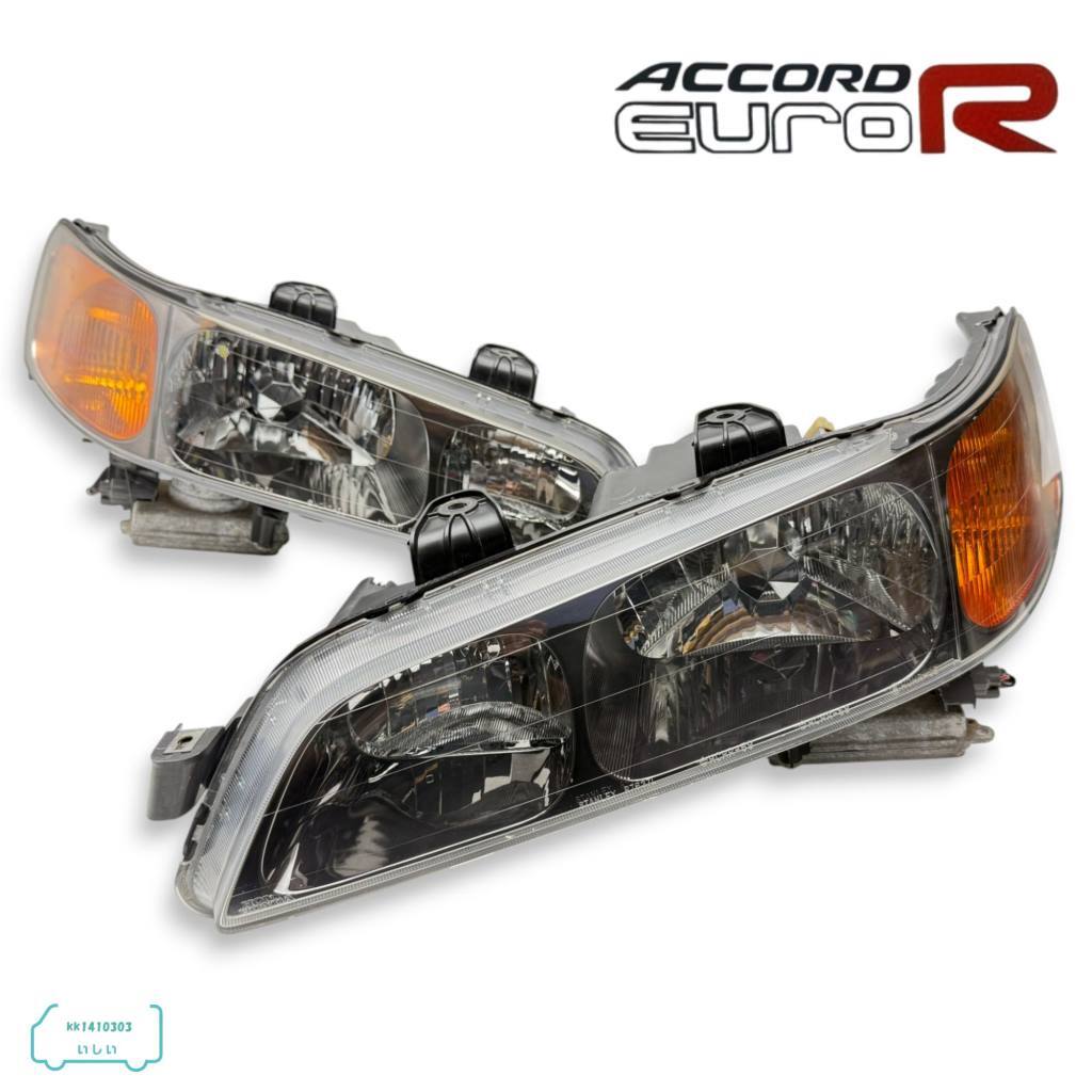 ▼希少 アコード CL1 ユーロR 純正 HID ヘッドライト 左右セット STANLEY R7637 CL2 CH9 CF4 CF6 CF7 バラスト/バーナー付/即決/即納▼拍卖