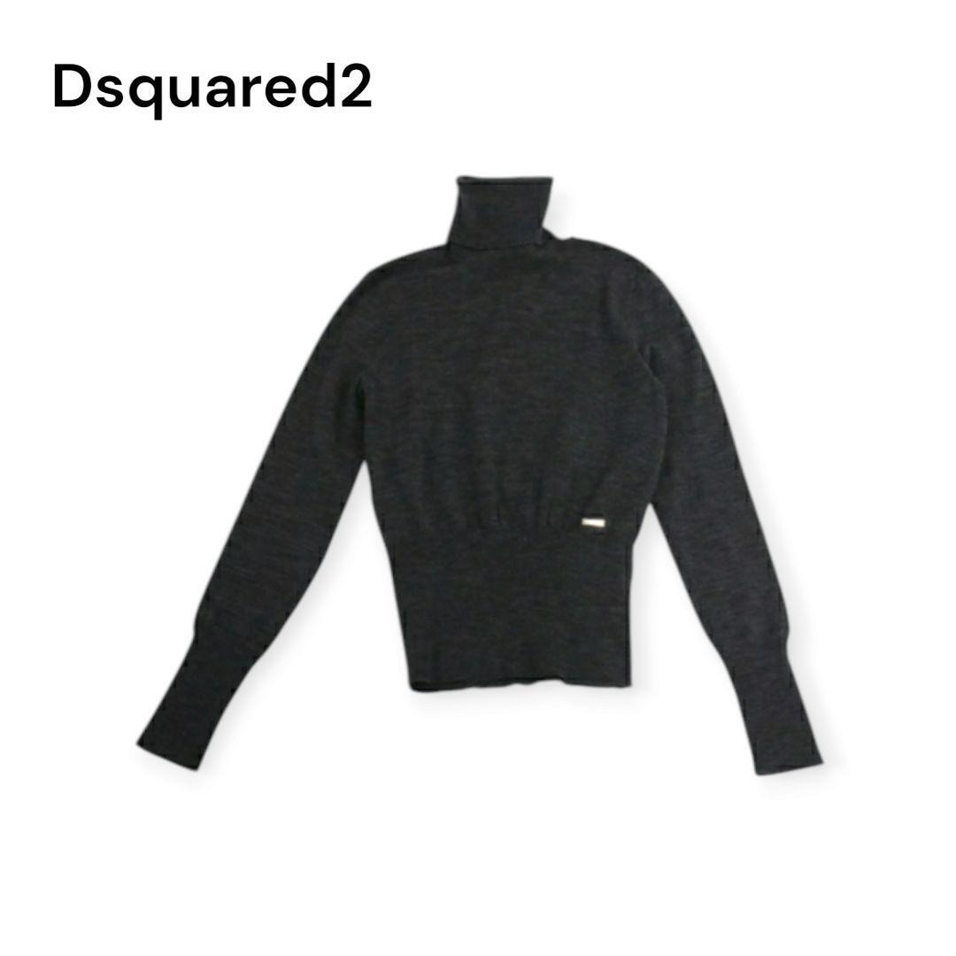 Dsquared2 ダークグレー タートルネック M拍卖