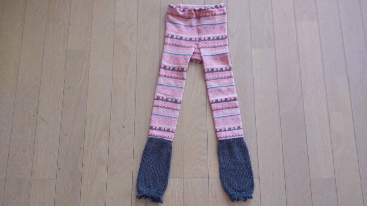 美品ブランシェス BRANSHES 春秋スパッツ タイツ95cm拍卖