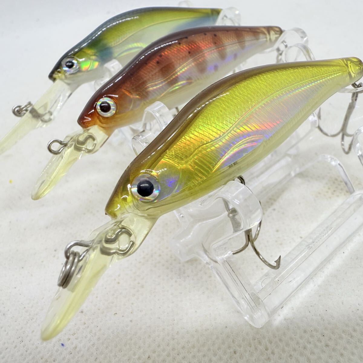 送料無料・美品『デュエル 3D ミノー SP 3個セット 65mm』DUEL MINNOW 3D-100 3D-150 サスペンド ミノー拍卖