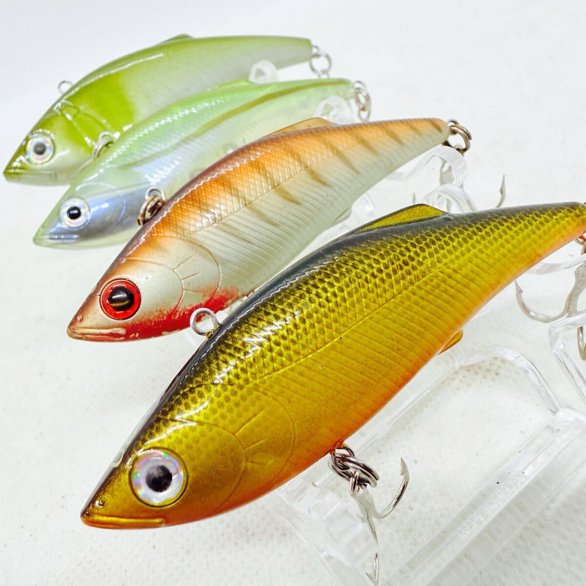 送料無料『ケンクラフト Uボート Ⅰ Ⅱ D-Ⅱ 4個セット』KENcraft Uboat 1 2 バイブレーション バイブ ルアーセット ユーボート拍卖