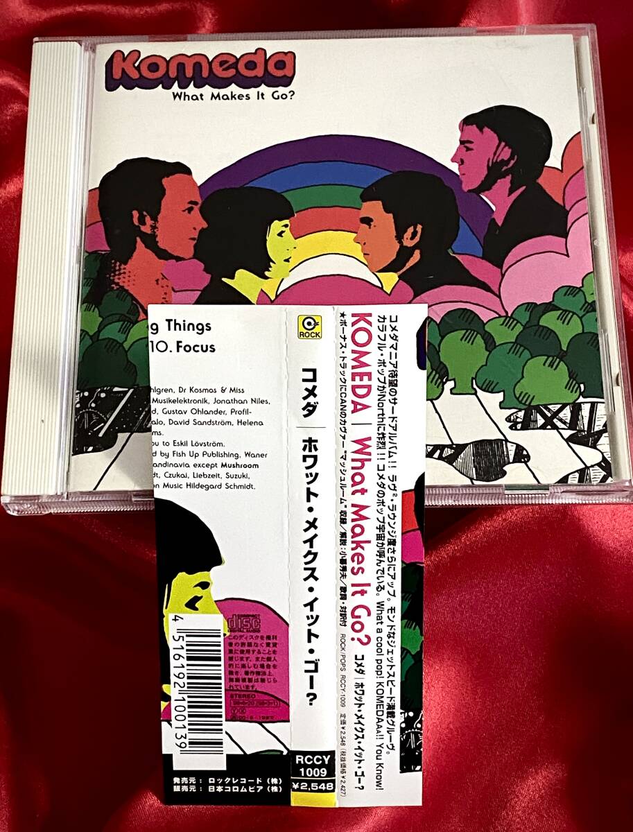 日本盤 JAPAN OBI●Komeda / What Makes It Go? コメダ ●1998年RCCY-1009拍卖