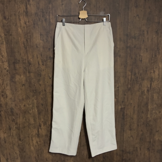 C18◇IENA | イエナ スラックスパンツ ベージュ レディース 40サイズ 中古品拍卖