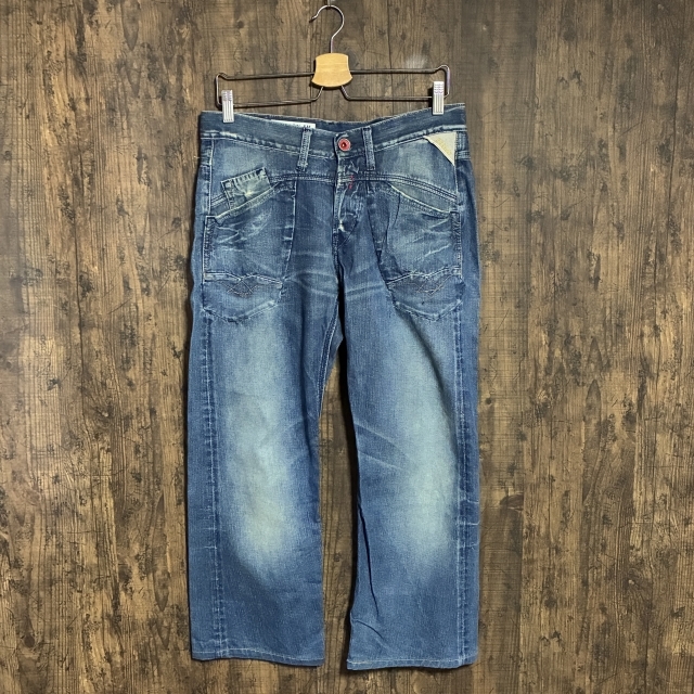 C27◇REPLAY | リプレイ デニムジーンズ インディゴブルー メンズ 30サイズ 中古品拍卖