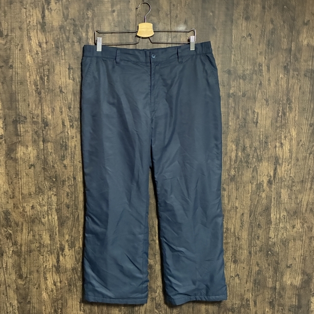 C35◇MIZUNO | ミズノ ゴルフウェア 中綿パンツ ダークネイビー メンズ LLBサイズ 中古品拍卖