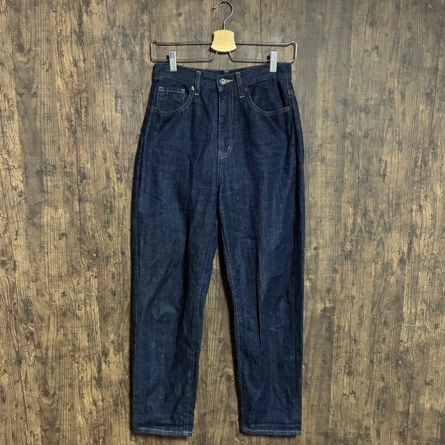 C38◇UNIQLO JEANS | ユニクロ デニム/ジーンズ ダークインディゴ レディース 24(61cm)サイズ 中古品拍卖