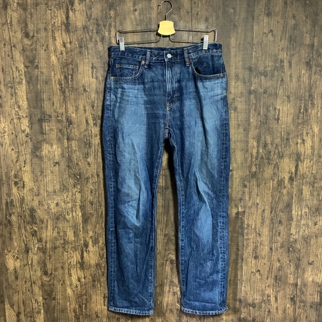 C38◇UNIQLO JEANS | ユニクロ デニム/ジーンズ ミディアムブルー メンズ 30(76cm)サイズ 中古品拍卖