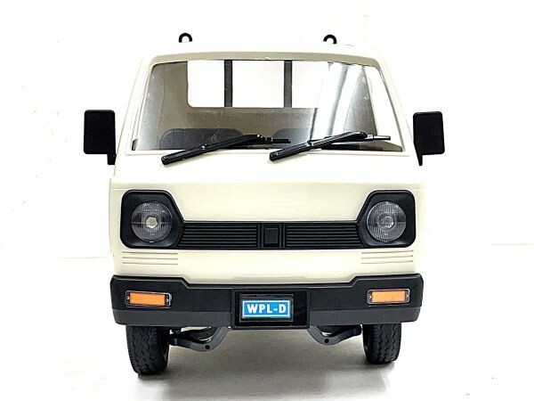 【技術基準適合証明済 ☆軽トララジコン】WPL D-12 2.4GHz 1/10 RTR 軽トラックラジコン スズキキャリータイプ ◎軽バン・箱バンラジコン拍卖