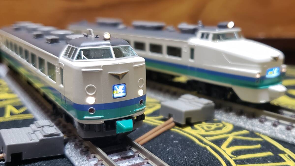 TOMIX 485系 上沼垂色基本A+増結 9両フルセット 98215 98217拍卖