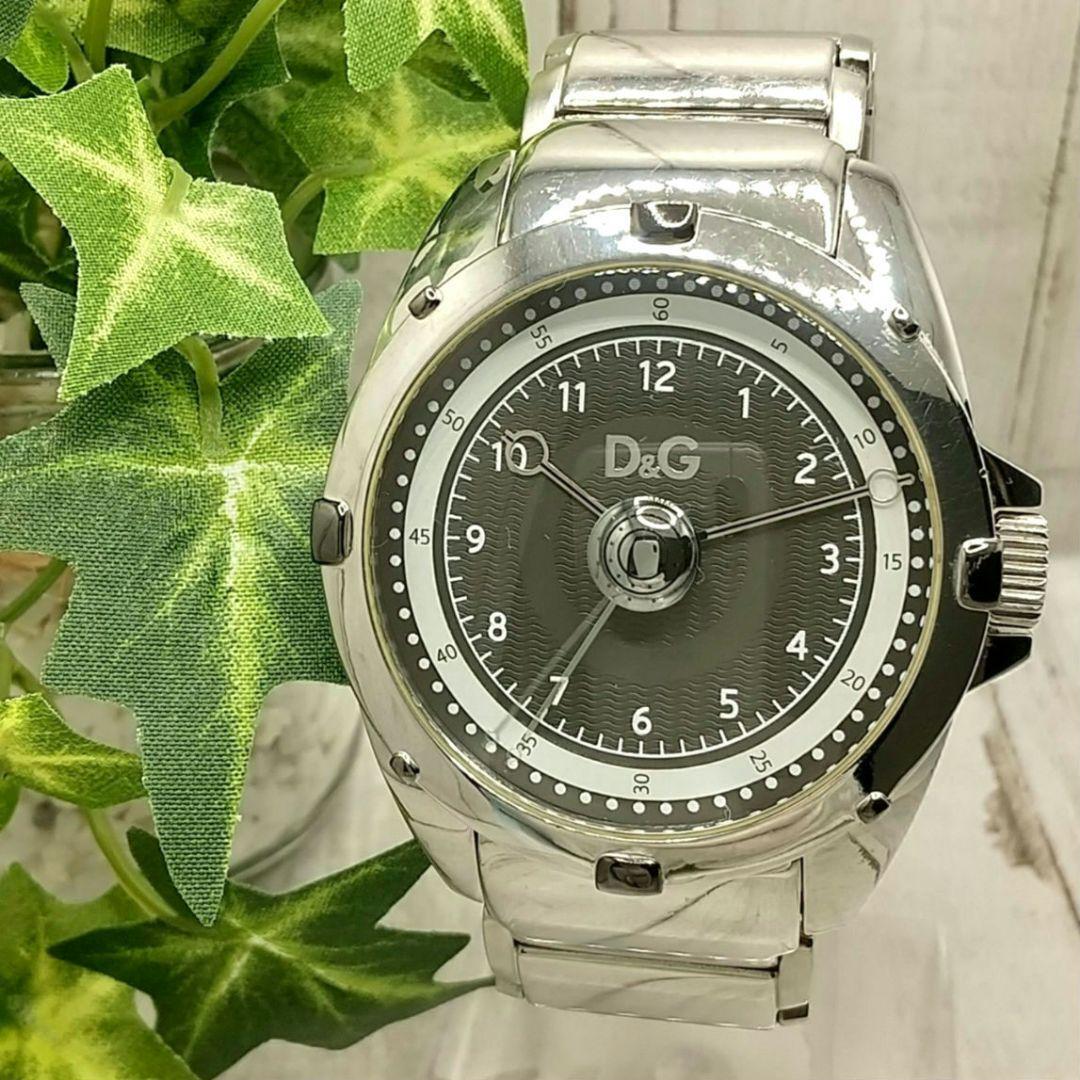 稼動品 ドルチェ&ガッパーナ メンズ 腕時計 希少品 クォーツ式 ドルガバ拍卖