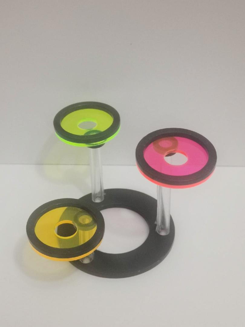 蛍光サンゴフラグスタンド コーラルフラグラック 海水水槽A0141拍卖