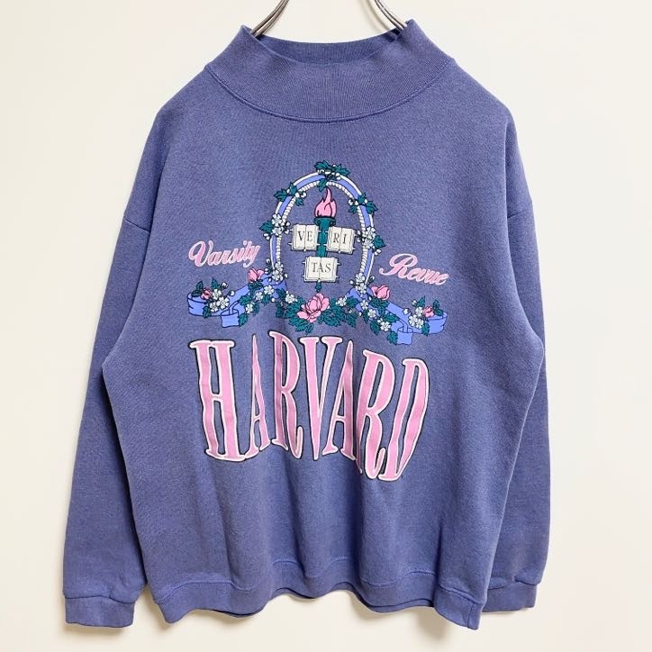 古着 used ~90s HARVARD ハーバード カレッジプリントスウェット/トレーナー ヴィンテージ 秋冬服 Mサイズ拍卖