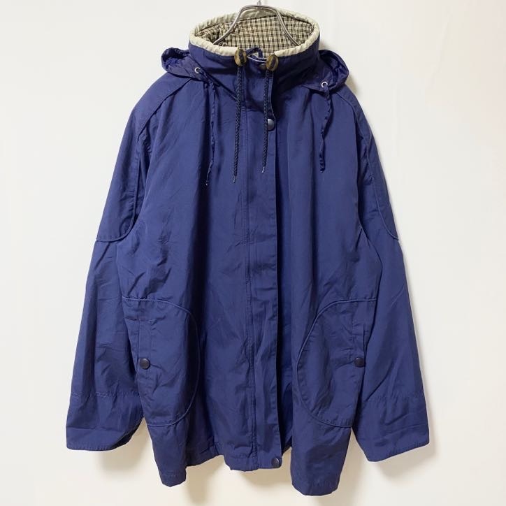 古着 used ~90s STJOHN'SBAY マウンテンパーカー オーバーサイズ ヴィンテージ ネイビー XLサイズ拍卖