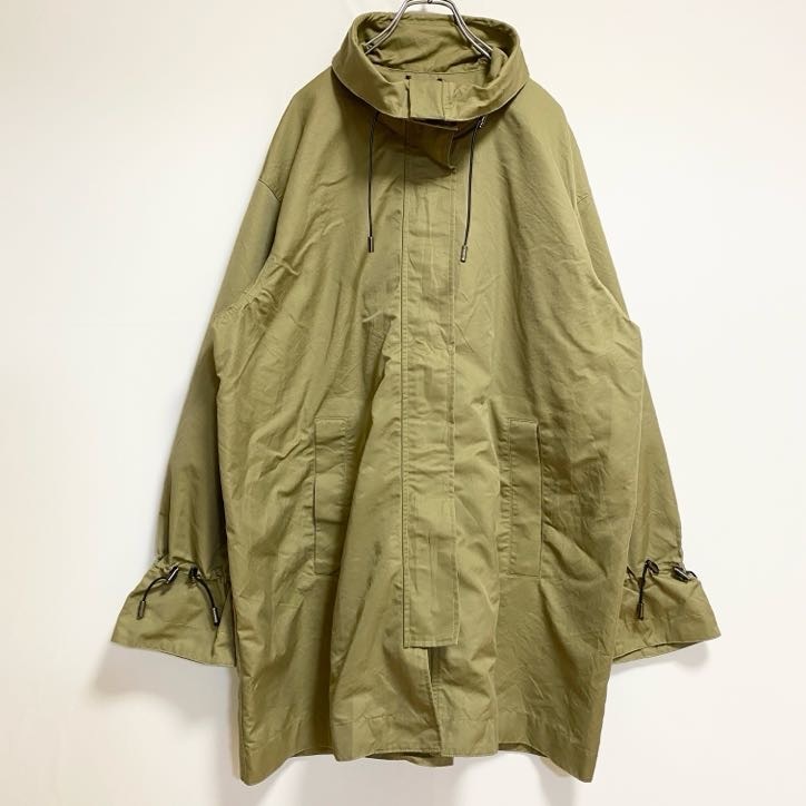 古着 used TIGER OF SWEDEN タイガーオブスウェーデン 長袖ハイネックブルゾン 無地ジャンパー ベージュ 秋冬服拍卖