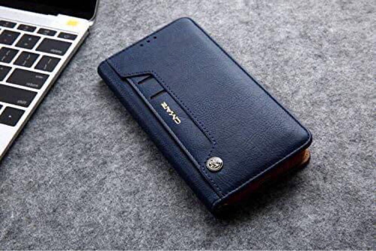 iPhone 17 pro max レザーケース アイフォン17 プロ マックス ケース iPhone17 pro max カバー 手帳型 カード収納 A ネイビー拍卖