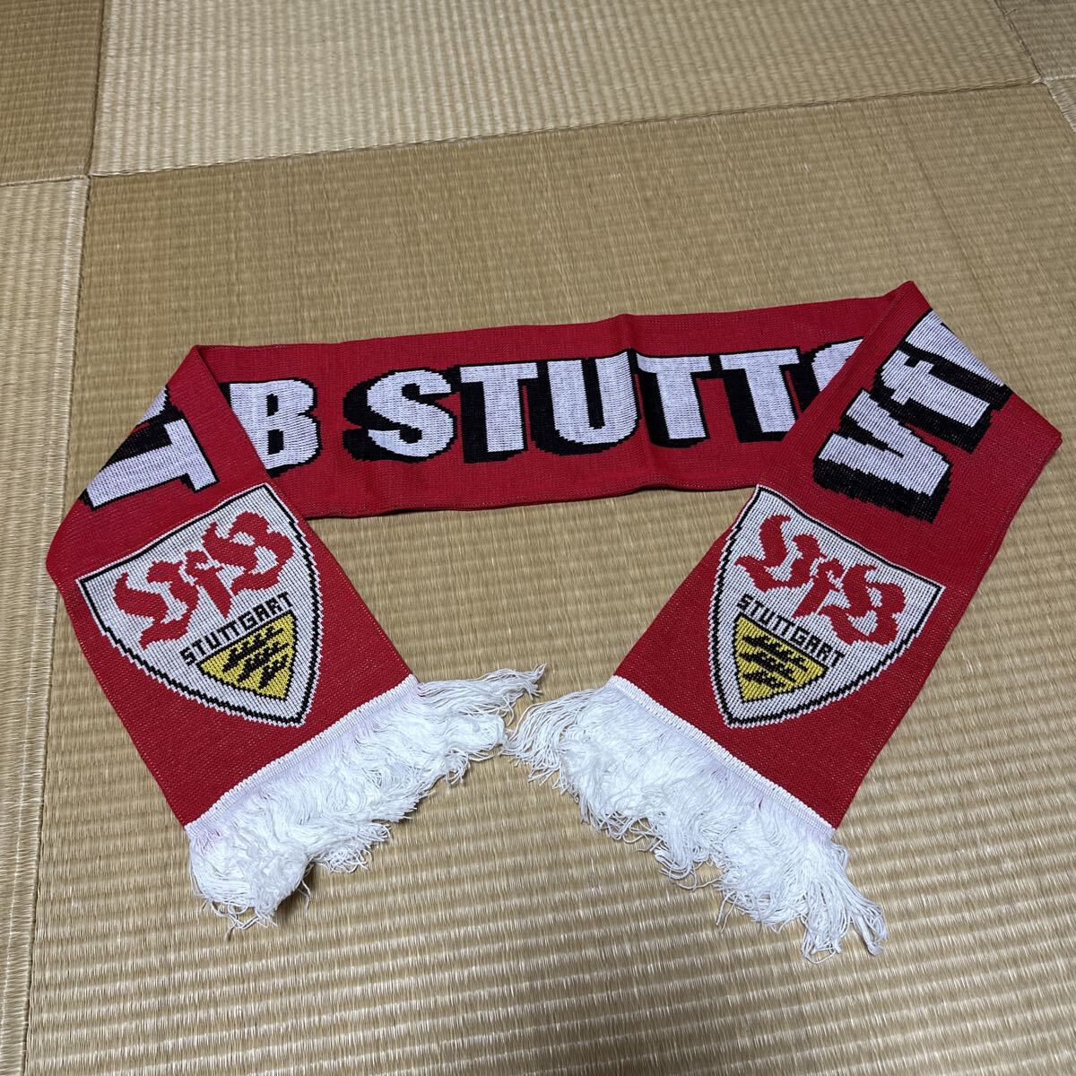 シュツットガルト マフラー スカーフ ブンデスリーガ ドイツ製拍卖