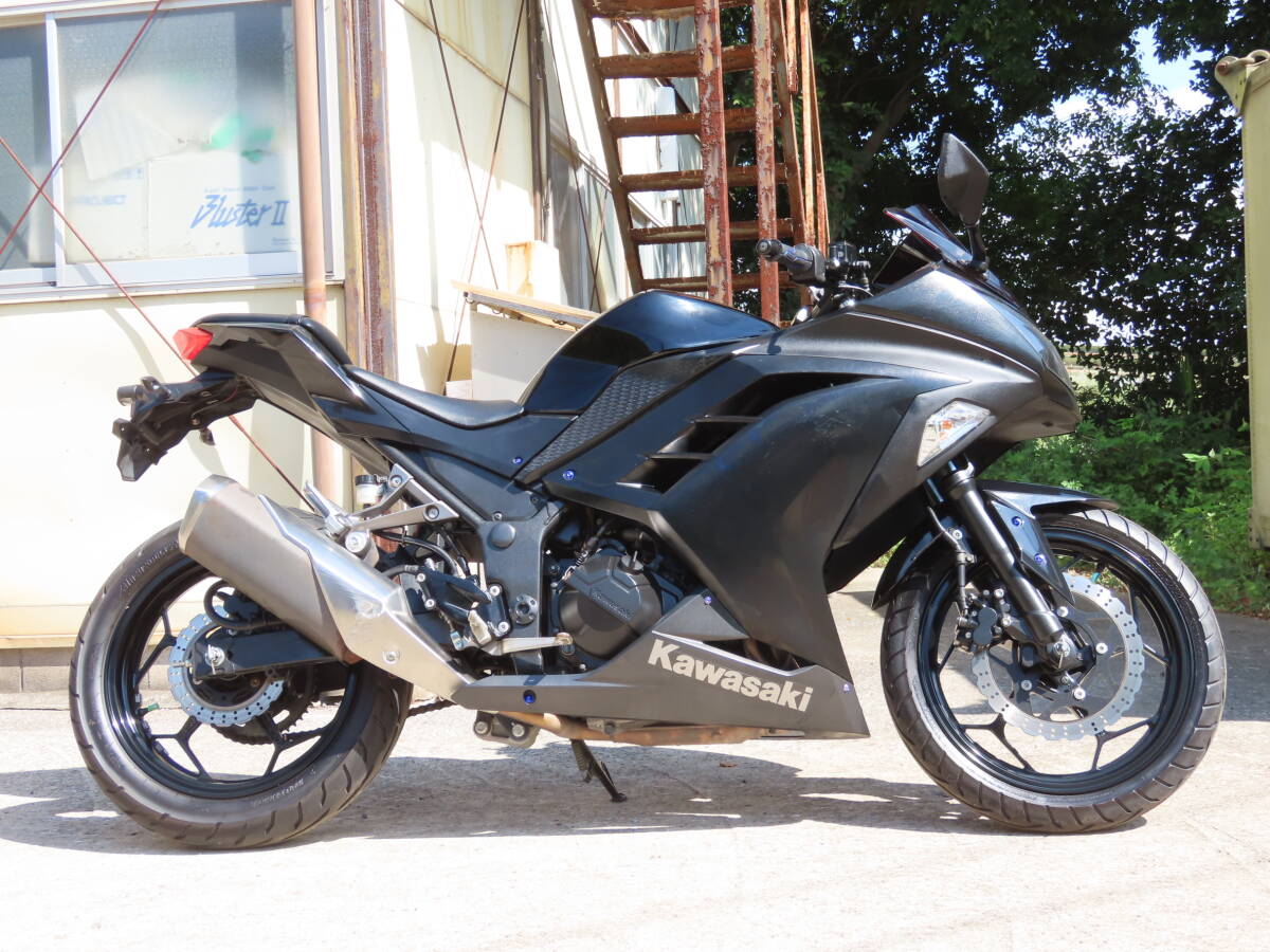 カワサキ NINJA250 ニンジャ 250 EX250L 走行少なめ BASは業者価格にて陸送手配可能拍卖