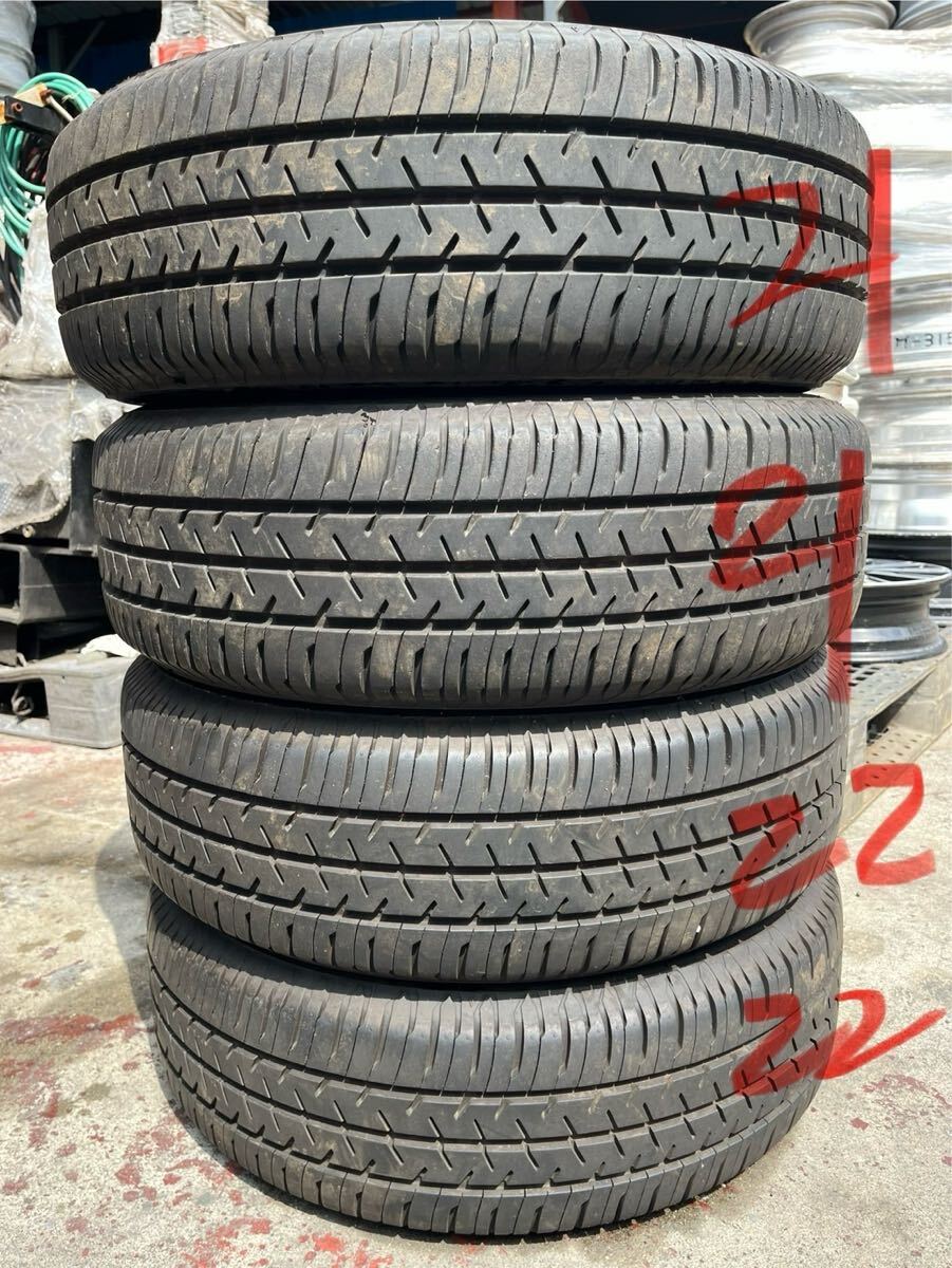 【1187】バリ溝★オンロード★15インチ SEIBERLING SL101 195/65R15 91S 2021年製×2本、2022年製×2本、中古 夏用 タイヤ 4本セット拍卖