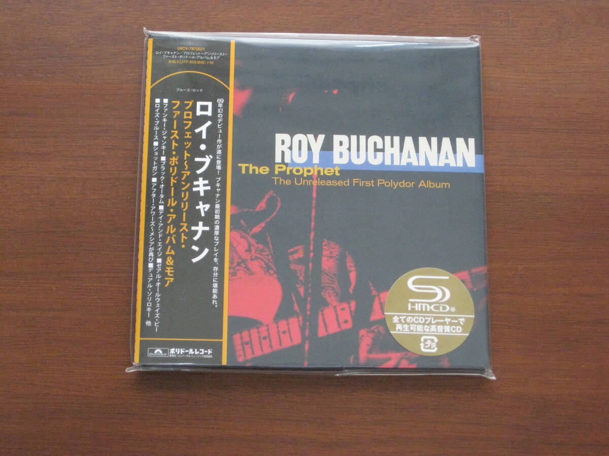 ☆ ROY BUCHANAN ロイ・ブキャナン/ PROPHET ~ THE UNRELEASED FIRST POLYDOR ALBUM & MORE 2018年発売 紙ジャケ 2x SHM-CD 国内帯有拍卖