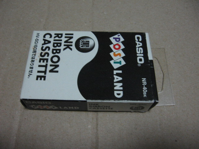 CASIO カシオ ポストランド インクリボン NR-40BK ②拍卖