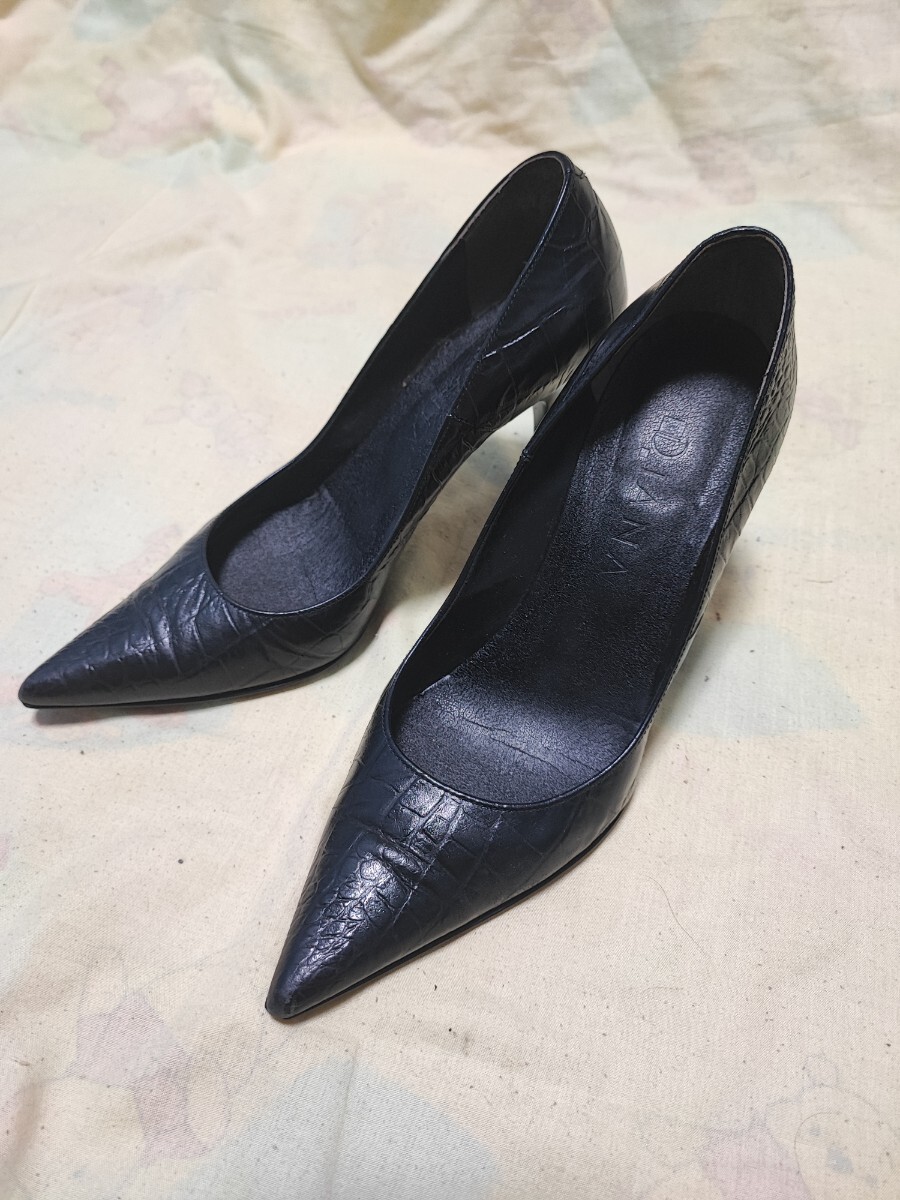 中古 ダイアナ ブラックハイヒール拍卖