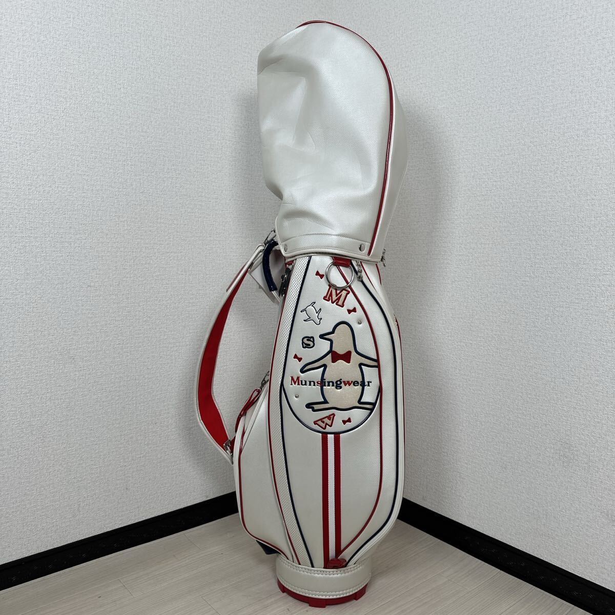 【ゆうパック170】未使用品 マンシングウェア Munsingwear LQ1171 キャディーバッグ 管理No.※i1※拍卖
