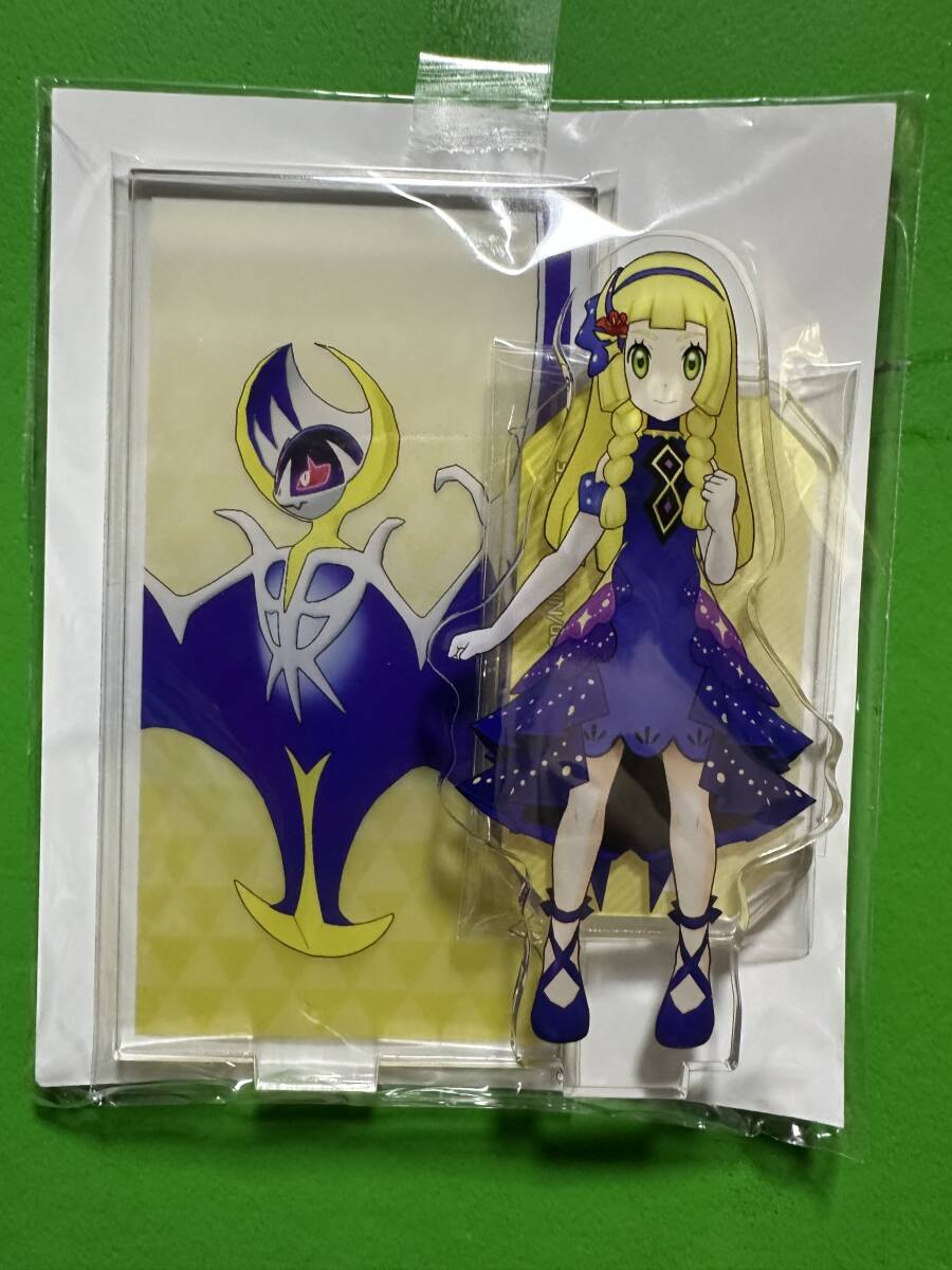 ポケモンマスターズEX × カラオケまねきねこ アクリルスタンド リーリエ(21アニバーサリー)&ルナアーラ拍卖