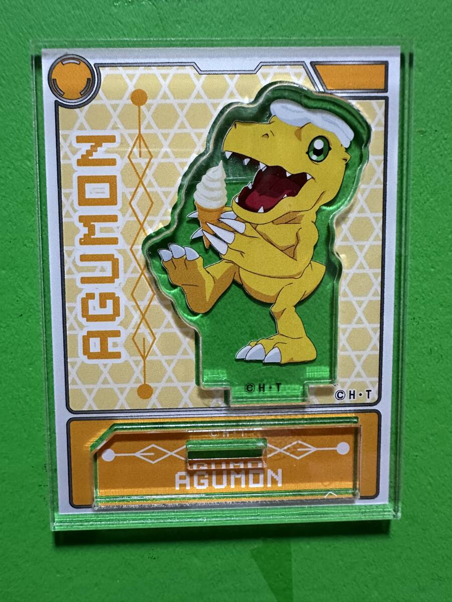 極楽湯xデジモンアドベンチャー らくらくアドベンチャー ミニアクリルキャラスタンド アグモン拍卖