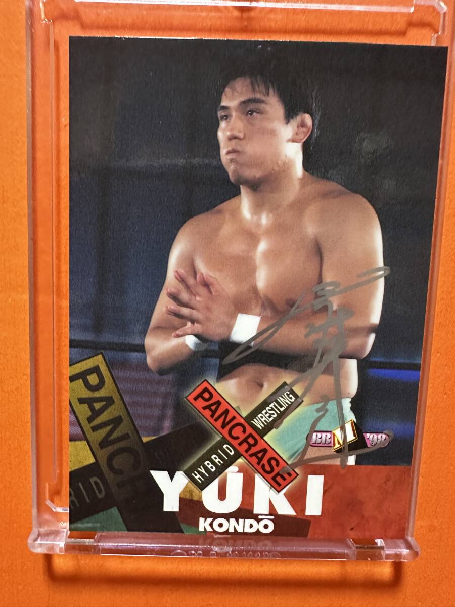 BBM1998 パンクラス カードセット 近藤有己 直筆サインカード拍卖