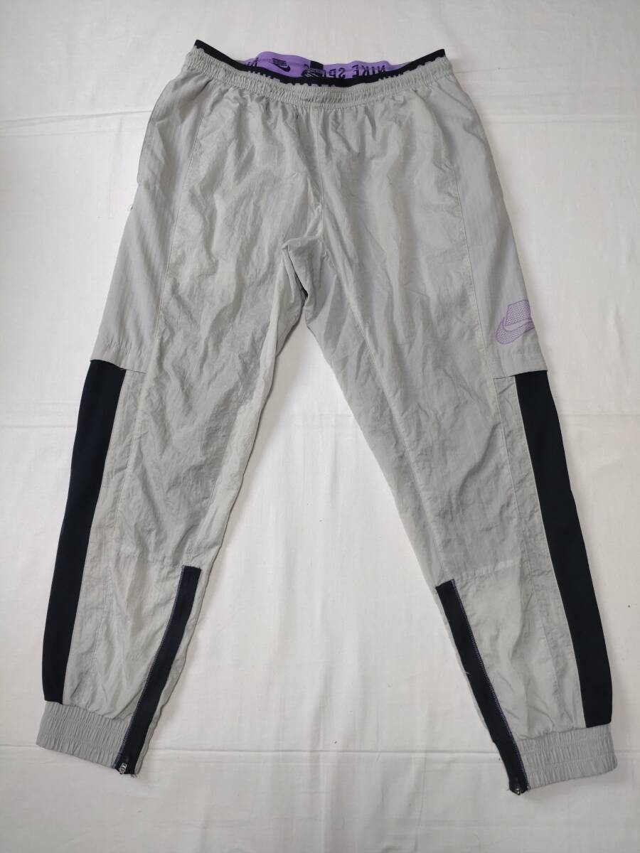 NIKE ナイキ フレックス DY ナイロン ロングパンツ size L グレー 美品 BV3269拍卖