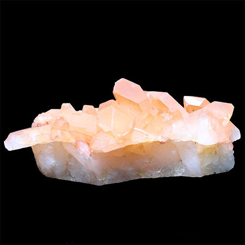 〔D452-15〕コリント産 タンジェリンクォーツ クラスター マンダリンクォーツ Tanjerine Quartz 蜜柑水晶【メール便不可】拍卖