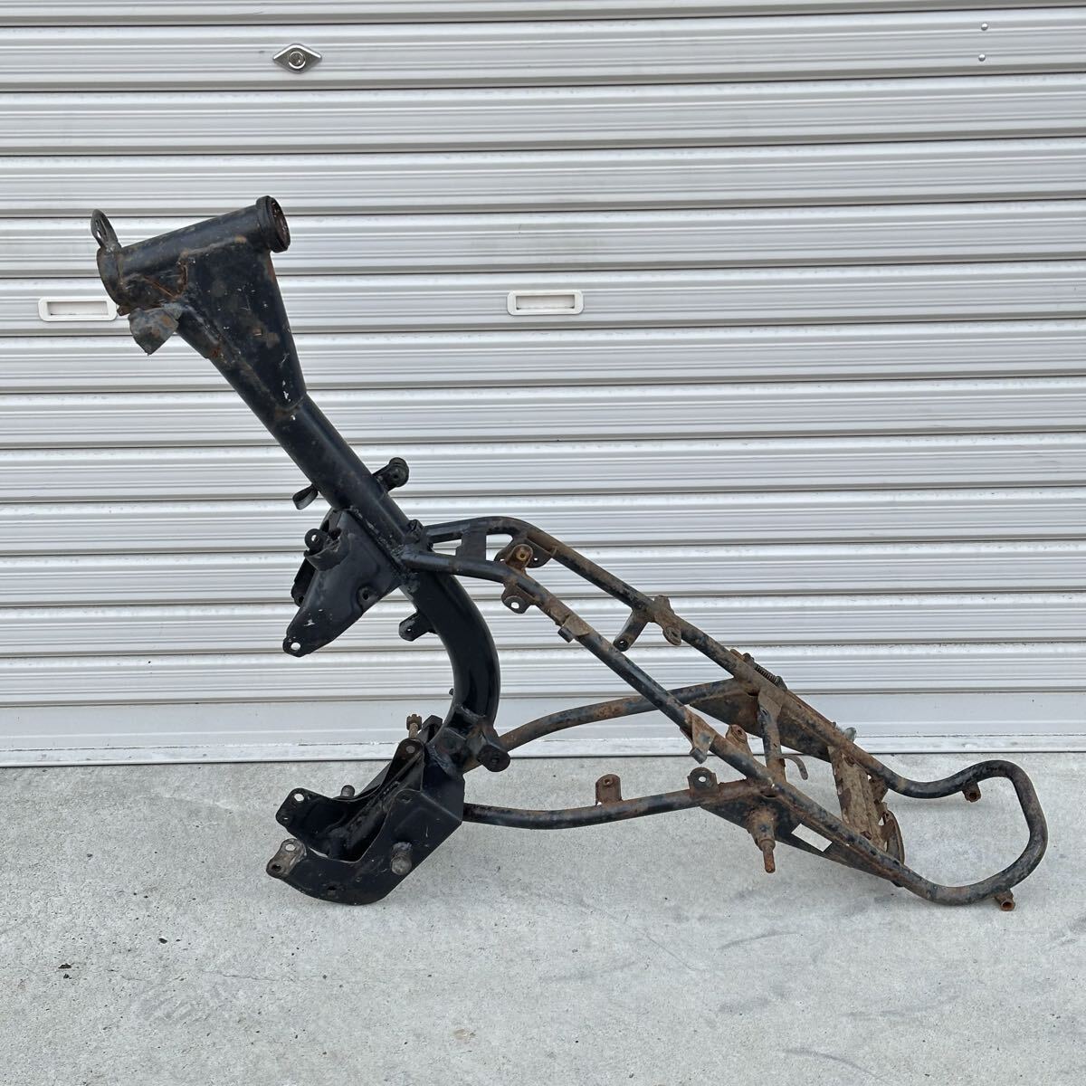 茨城 スズキ バンバン90 RV90 メインフレーム 書付 フレーム 曲がりなし拍卖