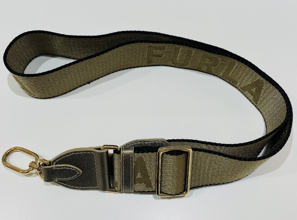 ★【中古品】 FURLA フルラ ショルダーストラップ ブラウン系 美品 現状品拍卖