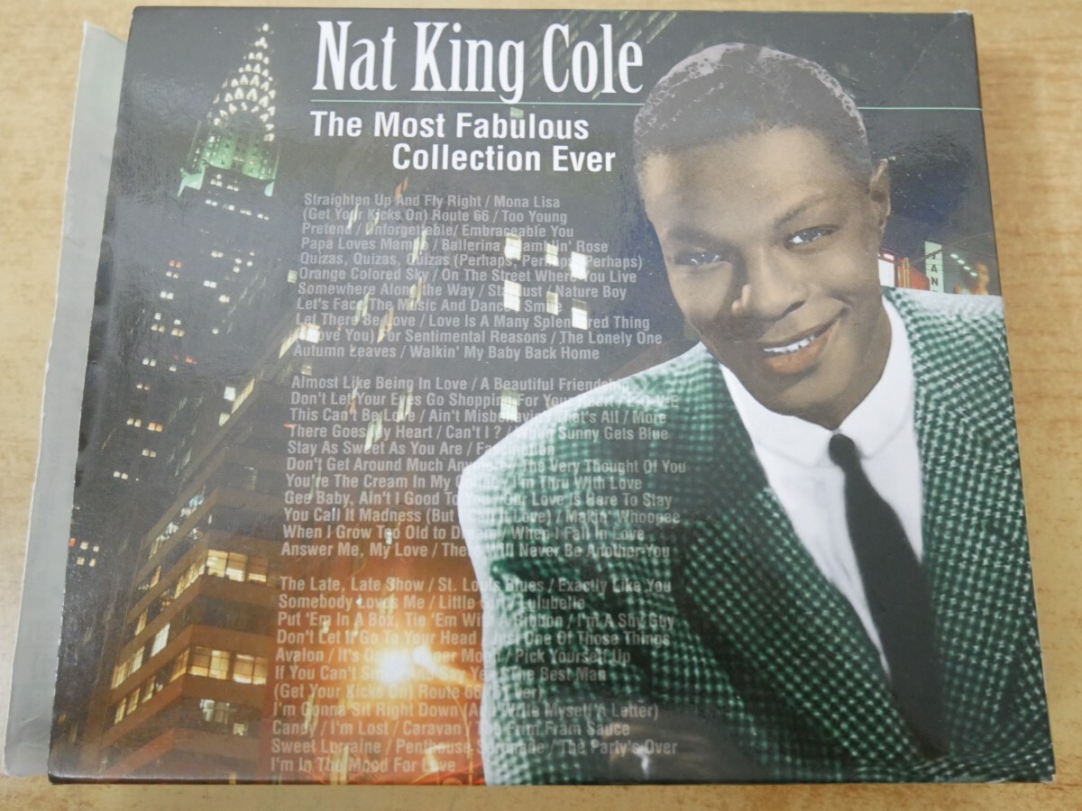 CDn-0810<帯付 / 3枚組>ナット・キング・コール / アンフォゲッタブル/ラヴ/セント・ルイス・ブルース拍卖