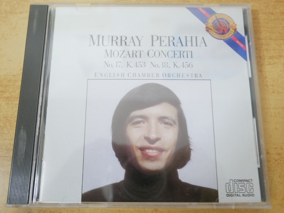 CDn-0893 Mozart - Murray Perahia / English Chamber Orchestra Piano Concerti No. 17, K. 453 / No. 18, K. 456拍卖