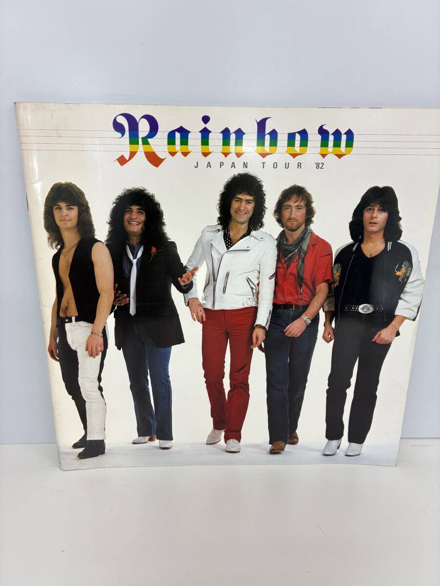 ⑨_M27◆Rainbou レインボー JAPAN TOUR’82◆ツアーパンフレット 古書 拍卖
