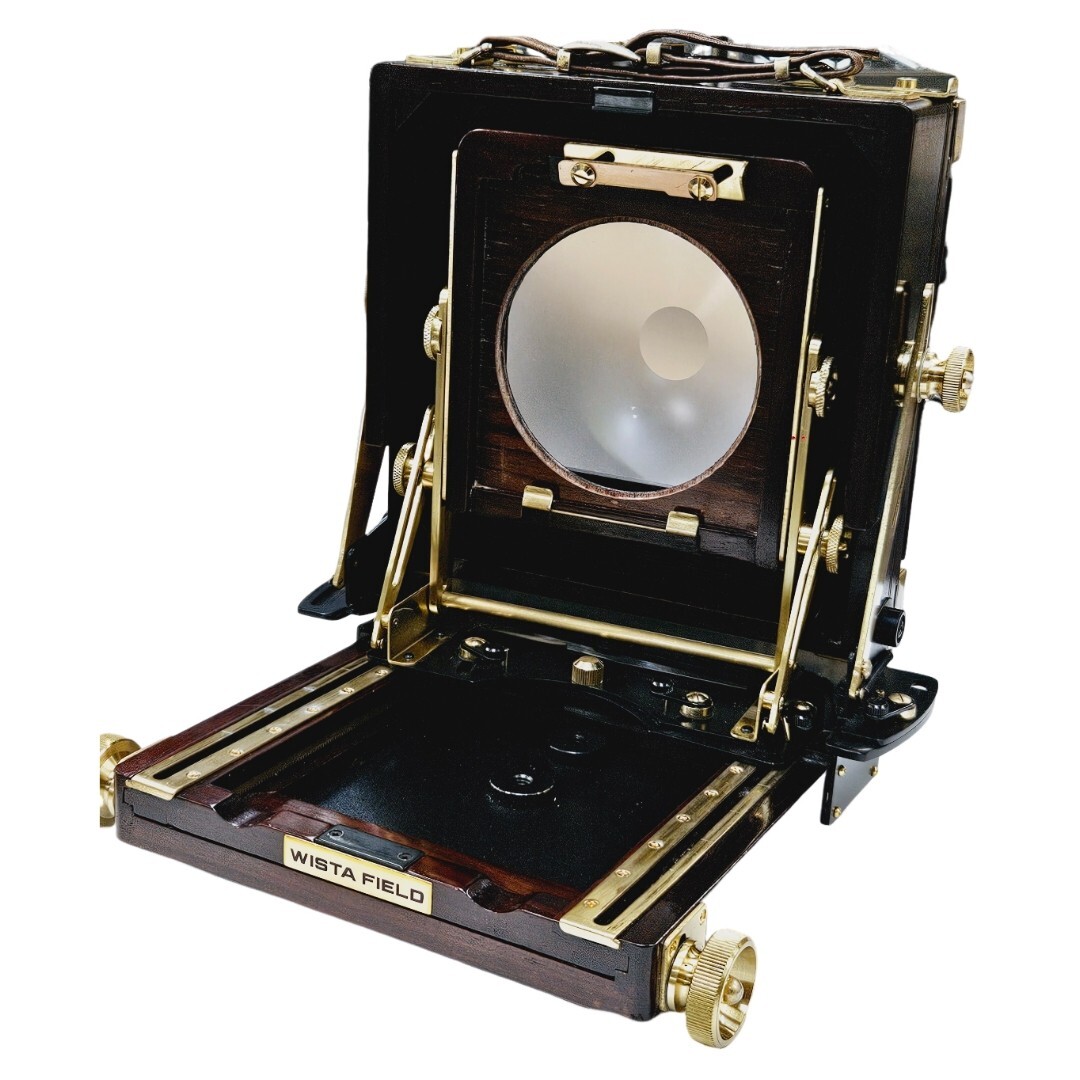 【返品保証】 ウィスタ Wista Field 4×5 木製蛇腹カメラ 大判カメラ Z4797拍卖