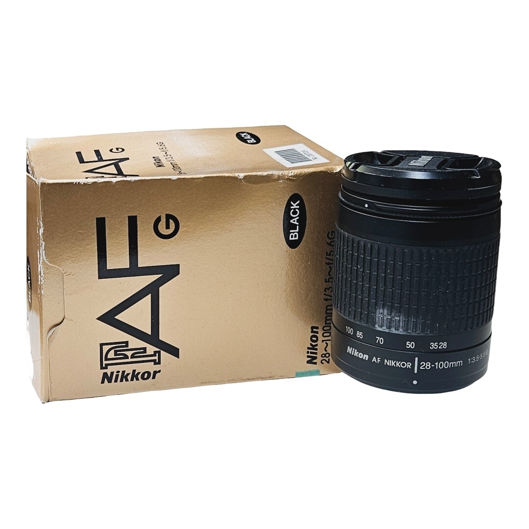 【返品保証】 【元箱付き】 ニコン Nikon AF Nikkor 28-100mm F3.5-5.6 G レンズ Z3426拍卖