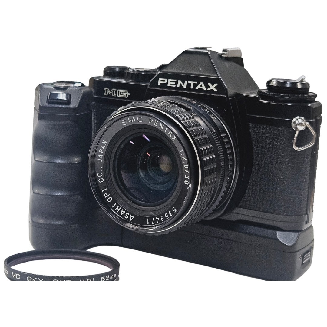 【返品保証】 ペンタックス Pentax MG SMC PENTAX 30mm F2.8 フィルムカメラ ボディレンズセット Z4810拍卖
