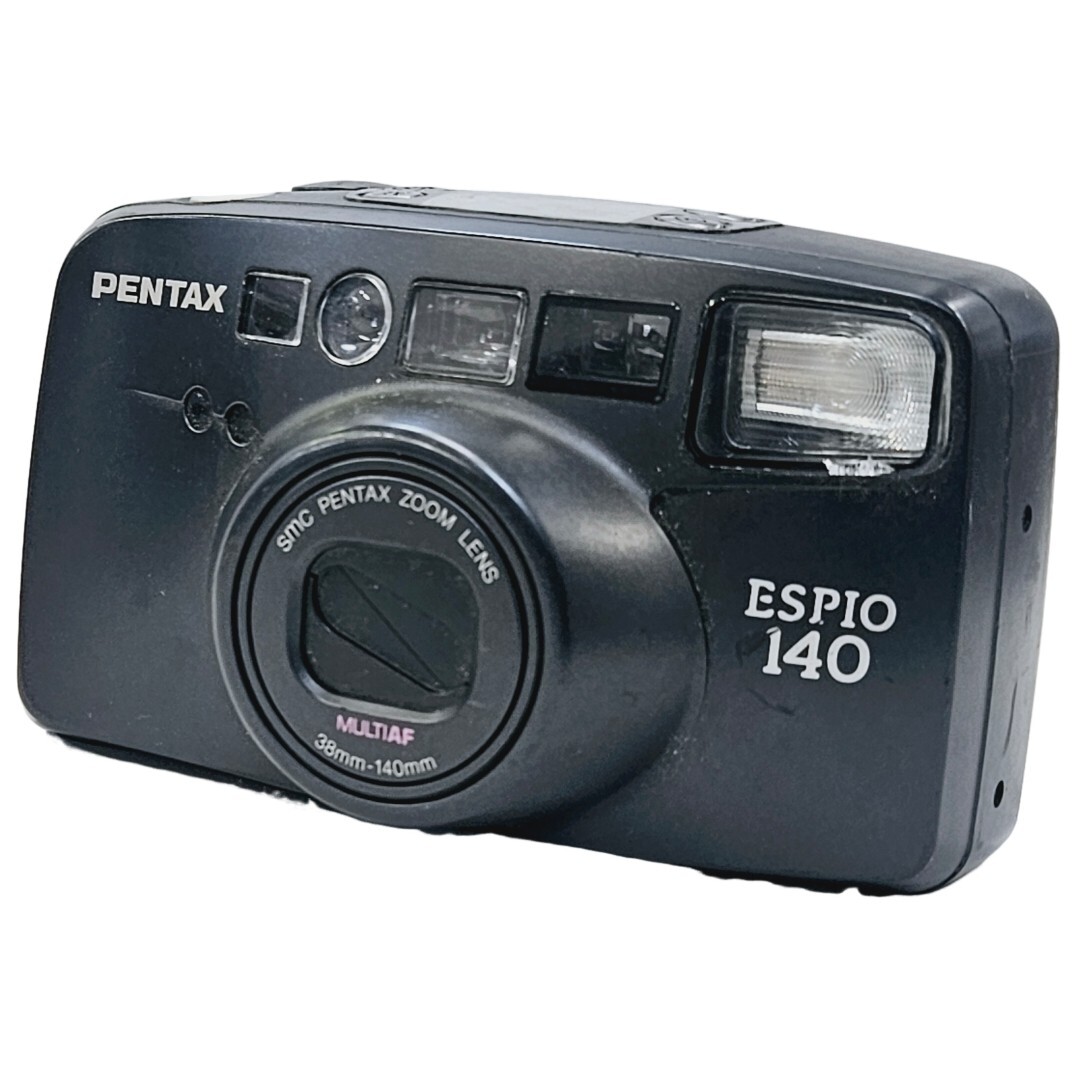 【返品保証】 ペンタックス Pentax Espio 140 ブラック コンパクトカメラ Z3650拍卖