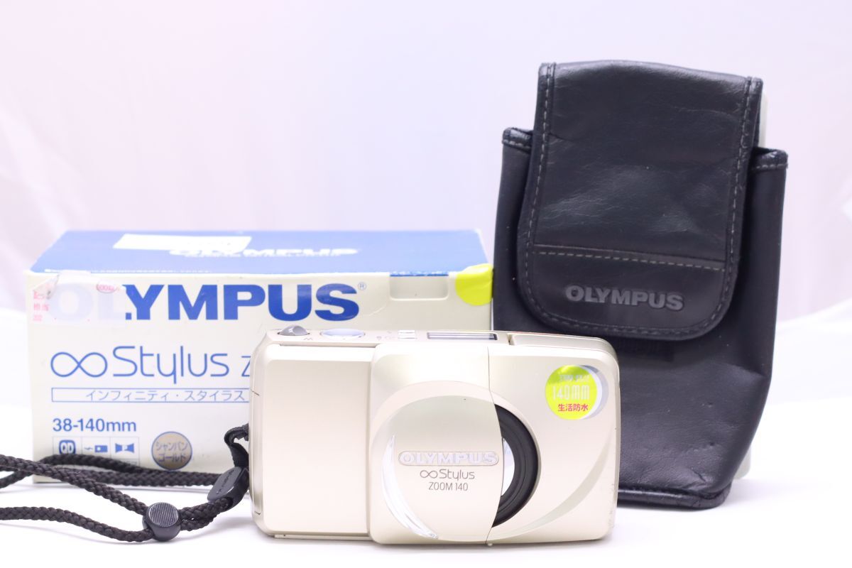 【返品保証】 【元箱付き】 オリンパス Olympus ∞ Stylus ZOOM 140 コンパクトカメラ Z4003拍卖