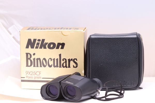 【美品 返品保証】 【元箱付き】 ニコン Nikon 9×25CF Binoculars 双眼鏡 Z3967拍卖
