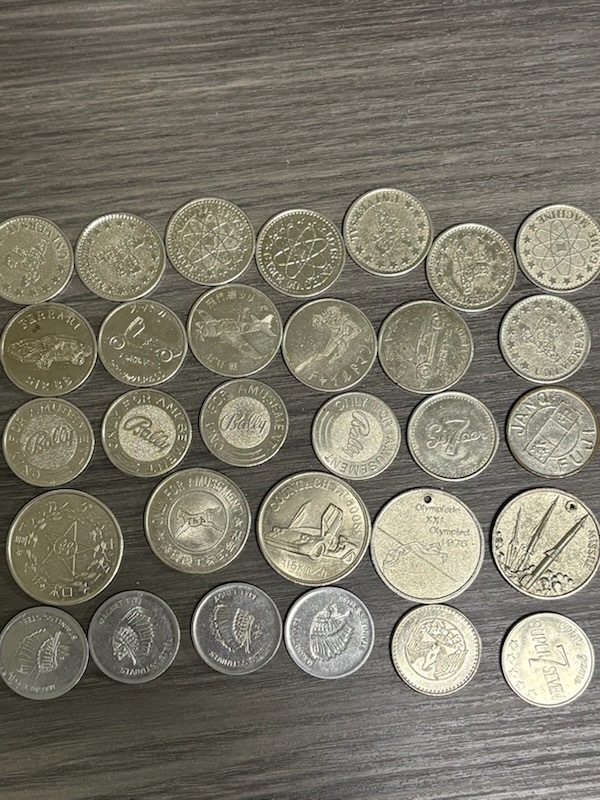 昭和 レトロ ゲームコイン 賞品コイン 30枚セット 駄菓子屋拍卖