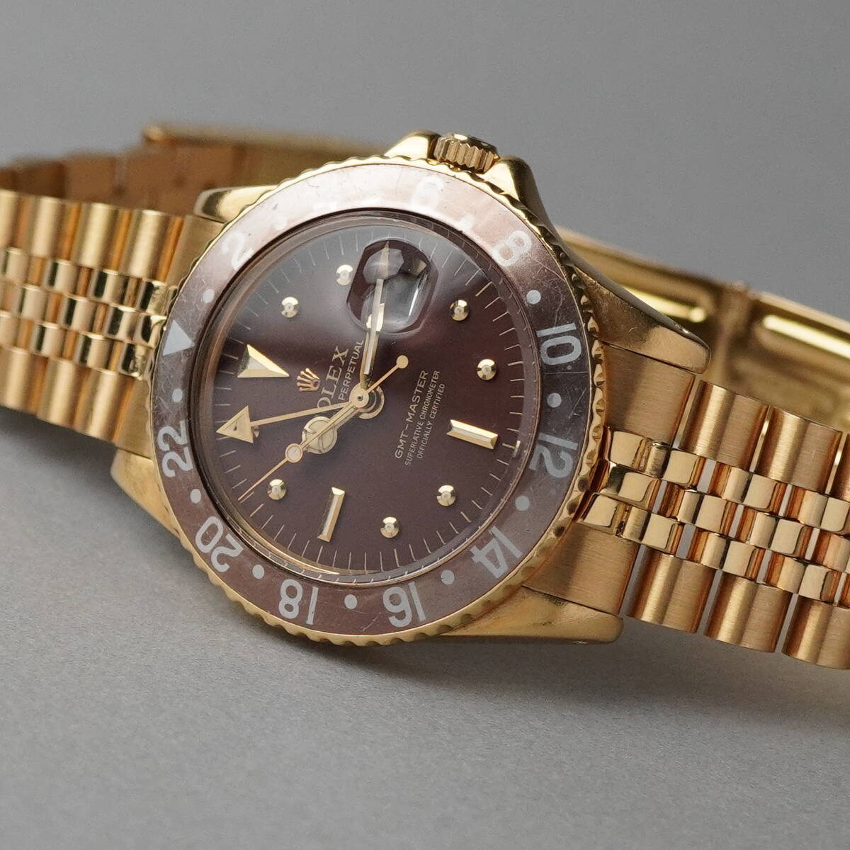 【金無垢モデル】 ROLEX ロレックス GMT-MASTER 1675/8拍卖
