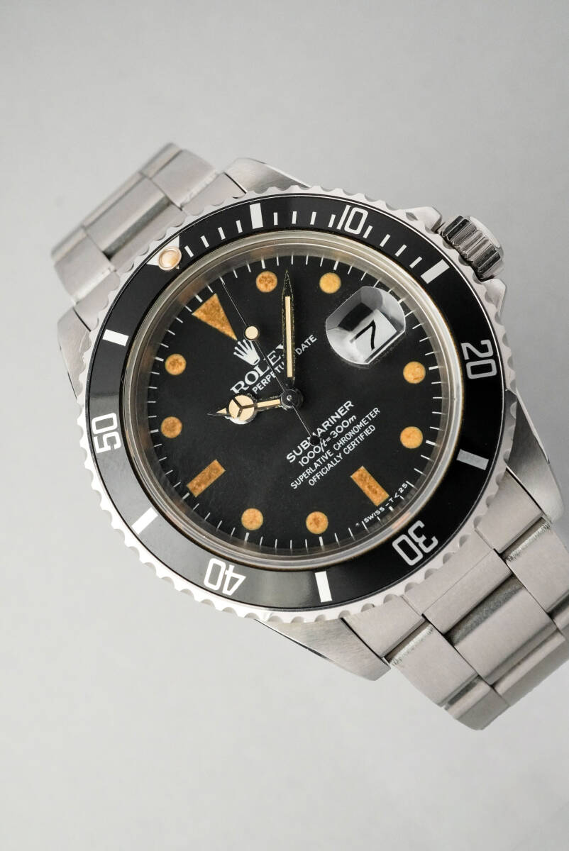 【Vintage】ROLEX ロレックス サブマリーナ 16800 箱ギャラ付拍卖