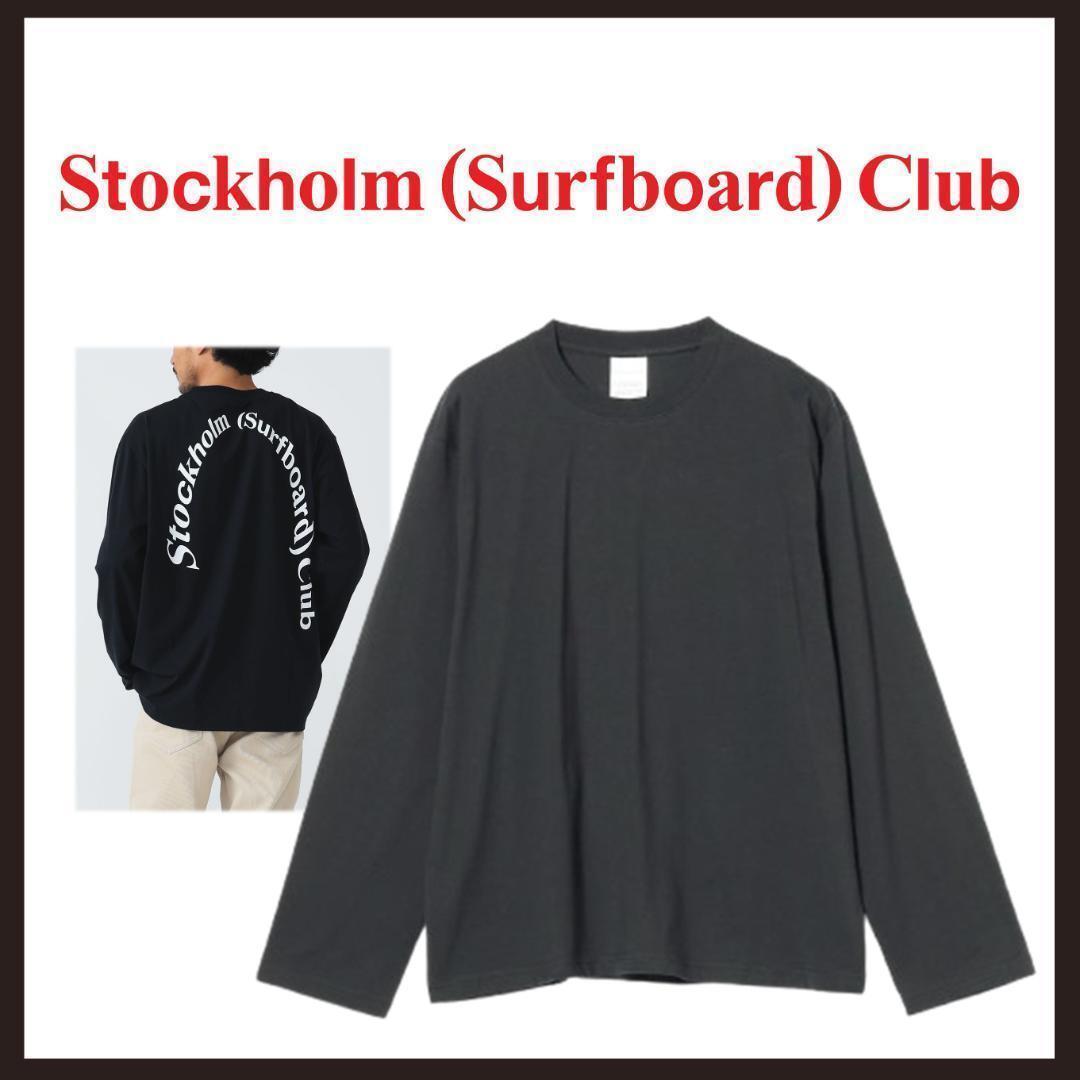 ○★新品 未使用 ストックホルムサーフボードクラブ グレッグT ブラック XL【Stockholm Surfboard Club】ロングスリーブTシャツ ロンT長袖拍卖