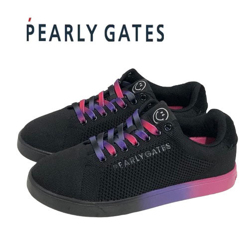 ○★新品未使用 PEARLY GATES ゴルフシューズ ブラック 24cm(パーリーゲイツ)★○拍卖