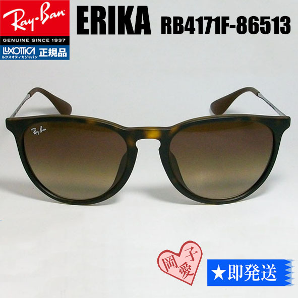 ケース無し 新品★RB4171F-865/13★RayBan レイバン サングラス ERIKA エリカ ブラウンデミ ハバナ ブラウングラデーション RB4171F-86513拍卖