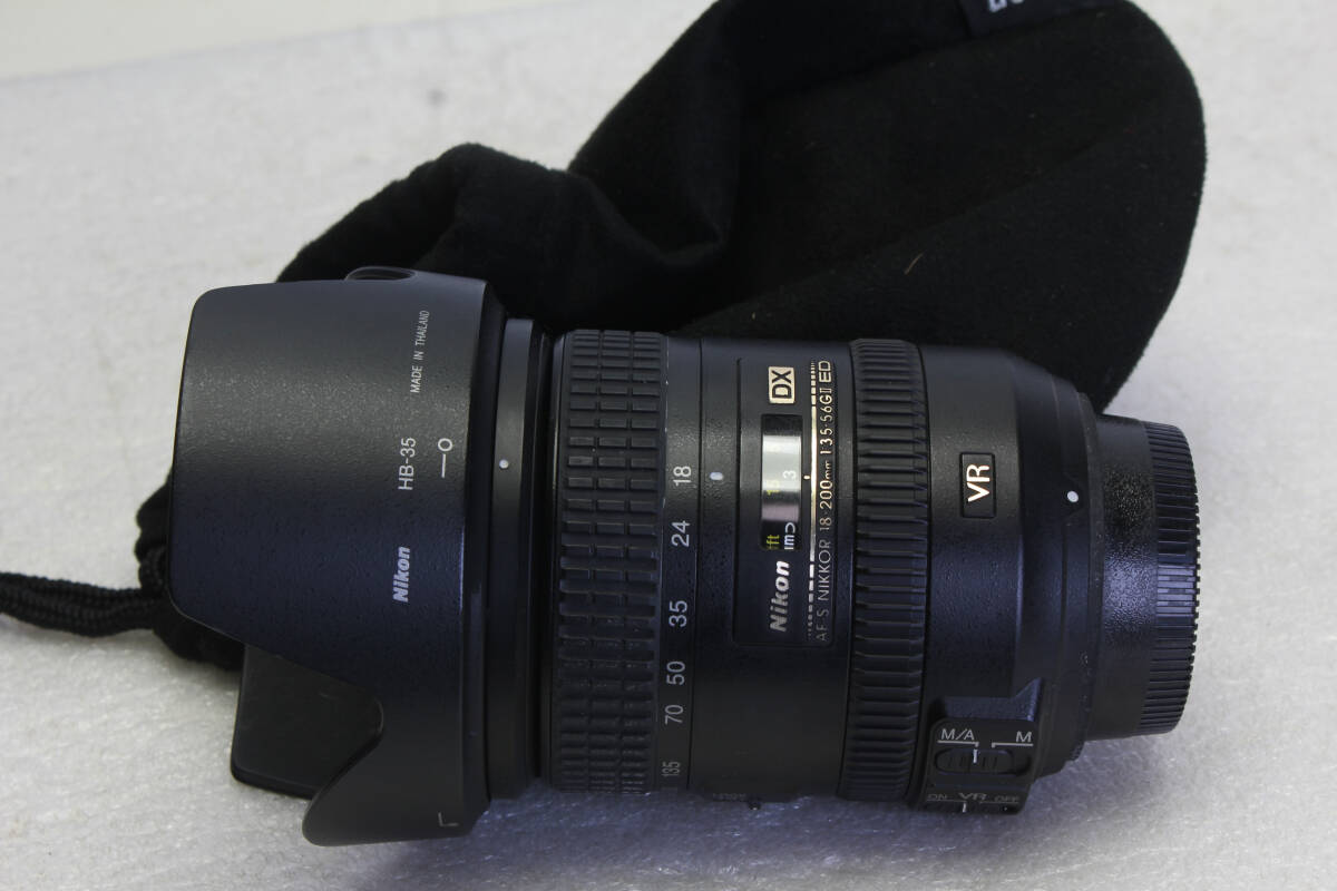 送料無料。レンズにカビ。作動OK。ニコン AF-S 18‐200mm ED VR   管理1-250907r拍卖